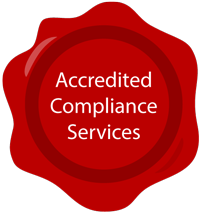 accredited compliance services badge